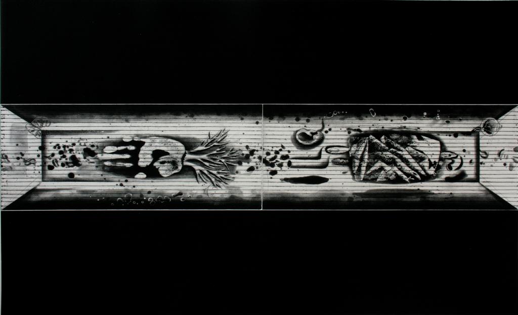 Genesis VIII, intaglio, 70cm x 100cm, 2010